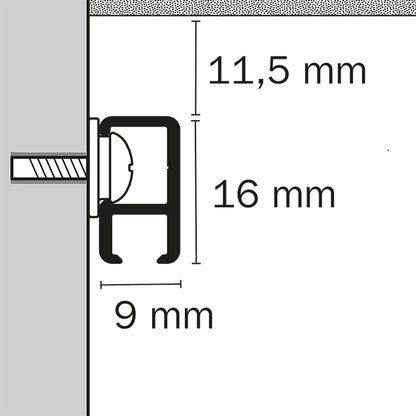 STAS minirail (150 cm): ideal para quienes buscan barras para colgar cuadros de calidad.