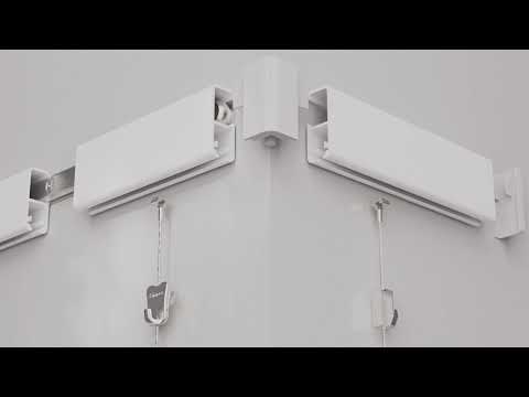 STAS cliprail pro, sistema elegante para arte pesado.