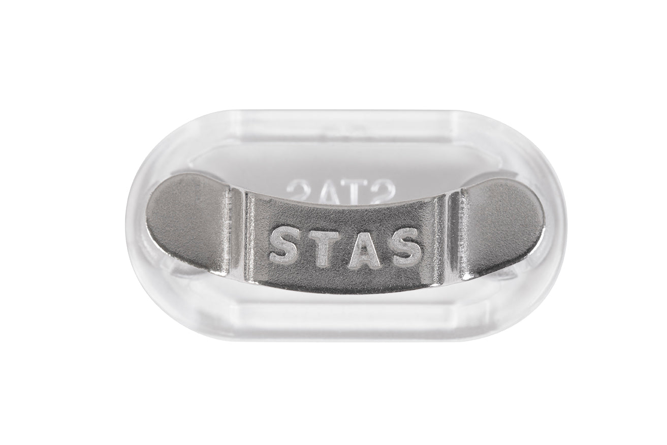 STAS eyecatcher chrome - colgador para gafas | pinza para gafas - Conjunto de 2 piezas con envío gratis
